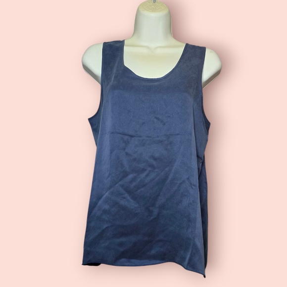 Quince 100% Washable Silk Pajama Tank Top Sleepwear Scoop Neck Relaxed Cami S - Picture 1 of 3